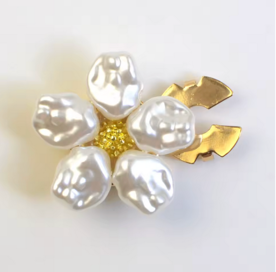 Blooming Pearl Clips